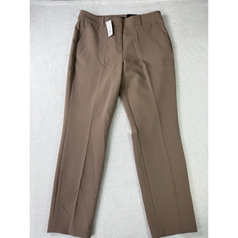 White House Black Market Women's 10 Taupe Nude Elle Slim Ankle Pants NWT